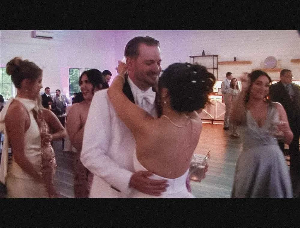 Camcorder wedding at Pomona Blue Barn